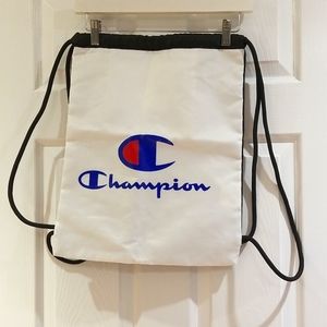 Champion  back pack with drawstring